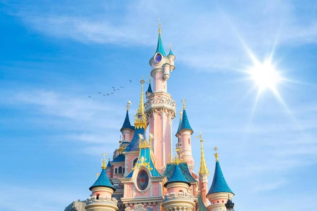 Le 82 - Studio Pour 4 A 3 Minutes De Disneyland Paris 蒙泰夫兰 外观 照片